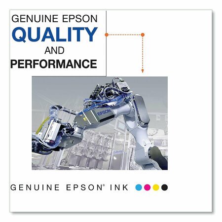 Epson Claria High-Yield Ink, 650 Page-Yield, Black/Cyan/Magenta/Yellow, PK4 T410XL-BCS